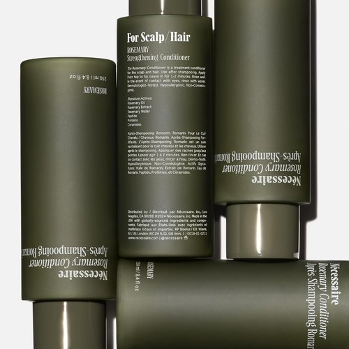 Nécessaire Rosemary Conditioner - Multi-Protein Strengthening Formula for Thinning Hair | 250 ml / 8.4 oz
