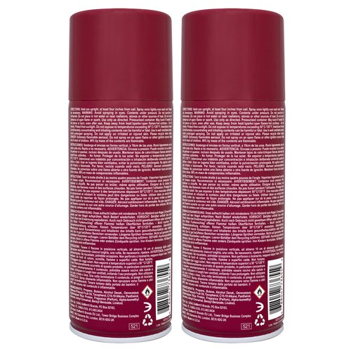 Demert Brands Nail Enamel Dryer Manicurist's Finishing Spray - (2-Pack) 7.5 fl oz Spray Can - Fast Drying