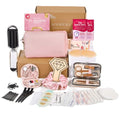 AOLRNALI Bridal Emergency Kit for Wedding Day, Wedding Essentials Survival Set for Team Bride, Must-Have 30+ Essentials Travel Kit with Makeup Bag