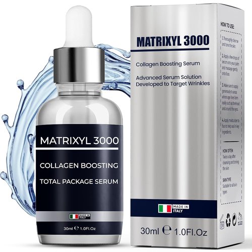 Matrixyl 3000 Serum - Anti-Wrinkle & Collagen Boosting with Hyaluronic Acid | 30ml Deep Hydration & Firming