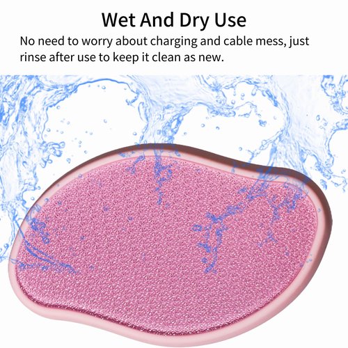 Ainio Nano Glass Foot File, Pedicure Tool and exfoliator, Glass Surface, Comfortable Hand and Foot Grinding Scraper for Wet and Dry feet, Removal Hard or Dead Skin, Suitable for Women or Men