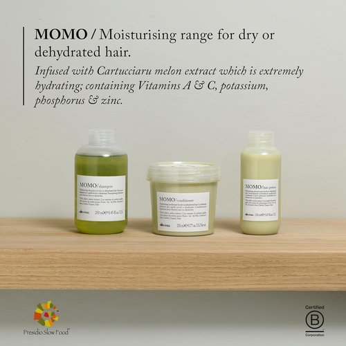 Davines MOMO Potion Leave-In Combing Cream - Moisturizing Formula for Dry Hair, 5.07 Fl Oz