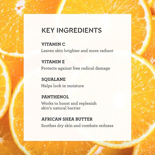 Bliss Glow Rush Vitamin C Luminous Daily Moisturizer - Brightening & Hydrating Formula with Vitamin E, Squalane & Shea Butter