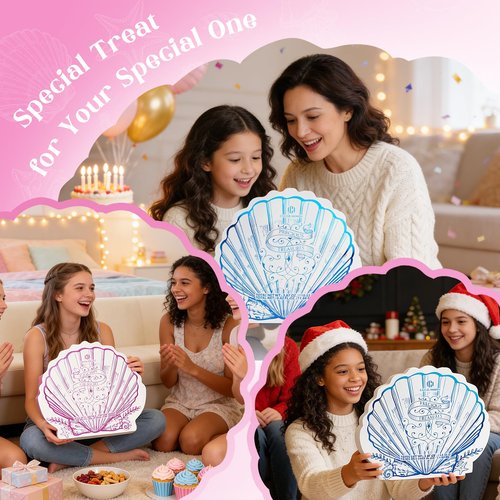 Color Nymph Makeup Kit for Girl, Birthday Gift for Teen Girls, 24Pcs Birthday Advent Calendar for Teenager Girls #Pink