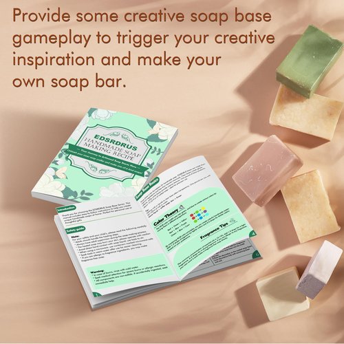 5lb Glycerin Soap Base - Scented Melt and Pour Soap Base for DIY Crafting, Easy to Cut, Vegan and Cruelty-Free, Moisturizing and Gentle on Skin, Perfect for Soap Making Supplies (Honey, 5 Pound)