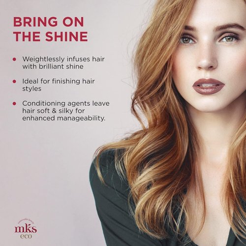 MKS Eco Let It Shine Shine Mist - 4 fl oz | Refreshes Shine, Smooths Frizz & Flyaways with Argan Oil