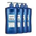 Suave Men Ocean Charge 2-in-1 Shampoo & Conditioner - Hydrating Pro Vitamin B5 Formula, Ocean Fresh Scent, 40 FL OZ Pump
