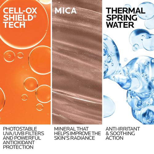 La Roche-Posay Anthelios Glow Tinted Sunscreen - SPF 35, Broad Spectrum, Lightweight Hydration for All Skin Types