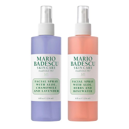 Mario Badescu Facial Spray - Aloe, Rose Water & Chamomile Lavender Duo | Hydrating Mist for All Skin Types