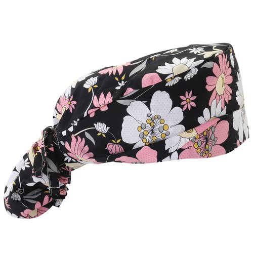 GUOER Long Hair Working Caps for Women Scrub Caps Can Store Long Hair Caps One Size (LH12C)