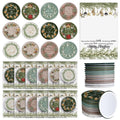 Thyle 36 Sets Christmas Christian Gifts Bulk Bible Verse Compact Mirrors Mini Christian Pocket Mirror Portable Round Makeup Mirrors with Christmas Greeting Cards for Women Xmas Church Party Favors