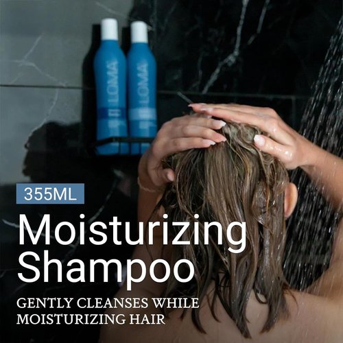 Loma Loma Moisturizing Shampoo - Hydrating Formula for Soft, Healthy Hair | 12 oz