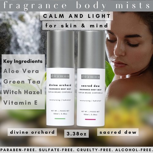 dûamou IV01 Gift Set For Women - Luxury Rejuvenating Pampering Self-care Skincare Set | Premium Gift Box with 4 Full-Size Products, Perfect Gifts for Women