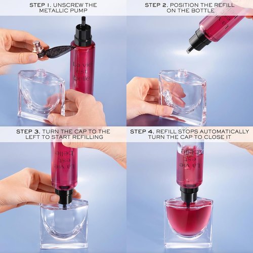Lancôme La Vie Est Belle L'Elixir Eau De Parfum 3.4 Fl. Oz - Warm Floral Scent with Raspberry, Bergamot & Cocoa Butter | Women's Fragrance