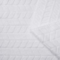 Alusa Home Ultra Soft & Stylish 700 GSM Luxury Washcloth Set (6 Piece - 13 x 13 in.) - 100% Zero-Twist, Long-Staple Cotton - Remarkably Absorbent Washcloths (White)