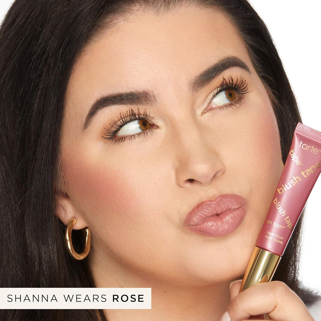 Tarte Blush Tape Liquid Blush - Buildable Cream Cheek Makeup for Radiant Glow | Vegan & Cruelty-Free