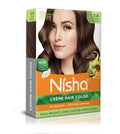 Nisha Hair Color - Dark Brown Permanent Dye | Long-Lasting, Ammonia-Free, Vegan & Cruelty-Free