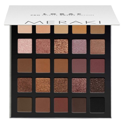 LORAC PRO Eyeshadow Palette - High Pigment Matte & Shimmer Shades with Mirror Compact