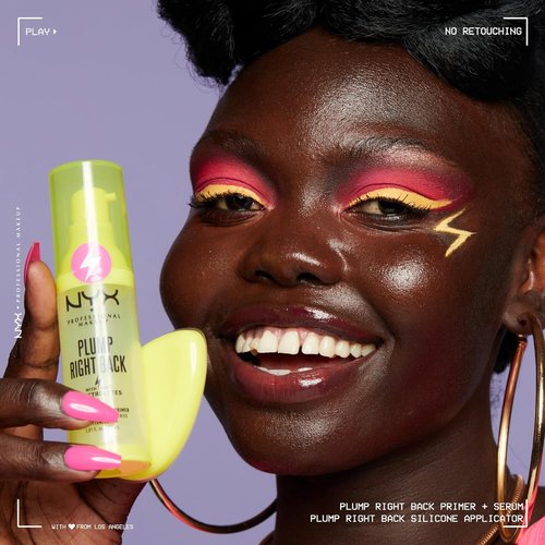 NYX Professional Makeup Plump Right Back Serum & Primer - Hydrating Formula with Hyaluronic Acid