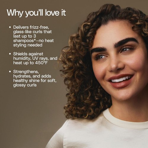 Ouidad Advanced Climate Control Curl Miracle Treatment - Heat Protection & UV Defense for All Hair Types | 4 Fl Oz