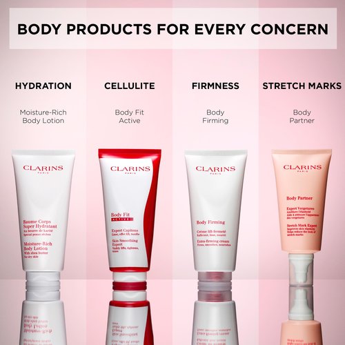 Clarins Extra-Firming Body Cream | Anti-Aging Body Lotion | Visibly Firms, Tightens and Smoothes | 96% Natural Ingredients, Including Organic Shea Butter and Organic Aloe Vera Extract | 6.6 Ounces