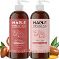 **Argan Oil Shampoo & Conditioner Set - Paraben & Sulfate Free for Frizz Control & Moisture**