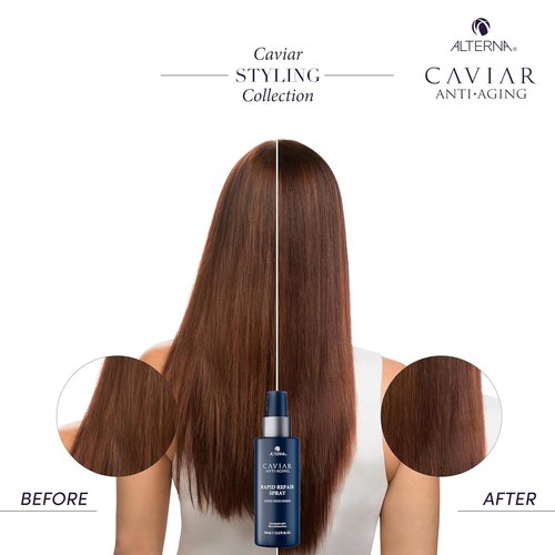 Alterna Haircare CAVIAR Anti-Aging Rapid Repair Spray - Instant Shine & Humidity Protection | 4.2 Fl Oz