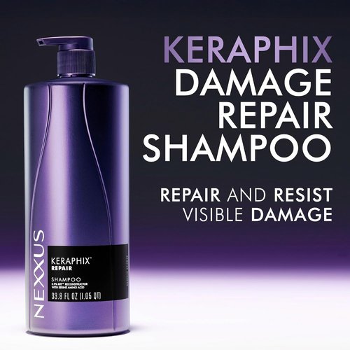 Nexxus KERAPHIX Hair Care | 2-Pack Conditioner for Damaged Hair Repair | 33.8 Fl Oz