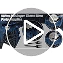 Night Bat Theme Party Plates Napkins & Forks Set - Kids Hero Birthday Decor