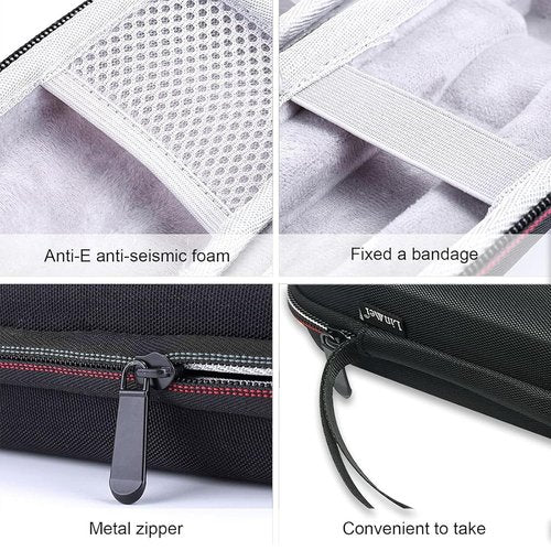 LinMei Hard Travel Case for Electric Trimmer & Shaver | Waterproof, Durable & Compact Organizer