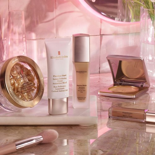 Elizabeth Arden Flawless Finish Skincaring Pressed Setting Powder - Medium Shade - Matte