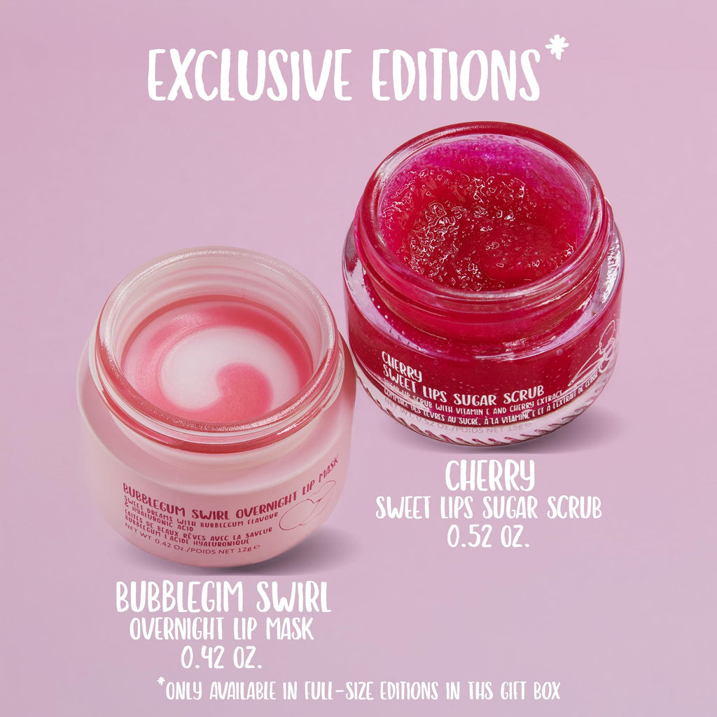 W7 Beauty Blast Lip Legends Sweet Dreams Lip Care Set - Lip Masks, Scrubs, Balms and More – Exclusive W7 Sweet Dreams Flavors Included