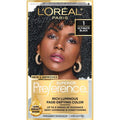L'Oreal Paris Superior Preference Hair Color - Fade-Defying Permanent Dye for 9 Weeks of Radiance | Ultimate Black 1