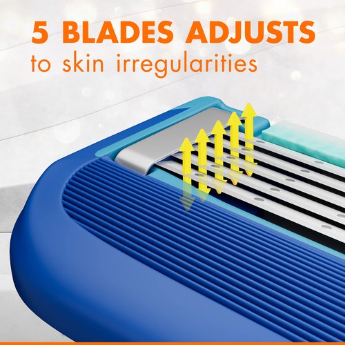 Gillette Sensor5 Men's Disposable Razors, 2 Count