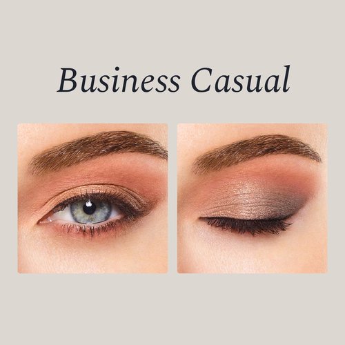 Lise Watier Dress Code 5-Colour Eyeshadow Palette, Business Casual, 0.21 oz