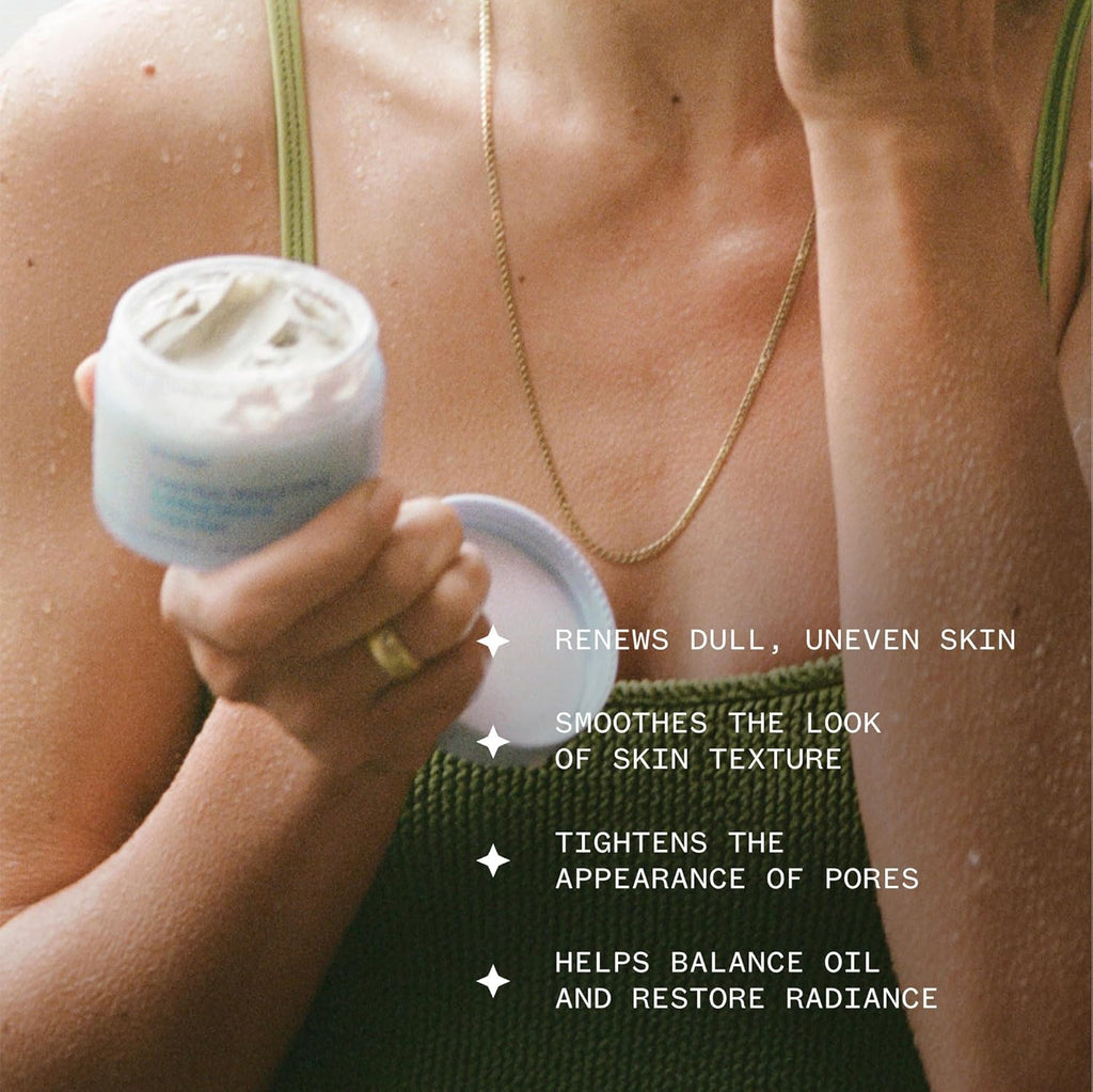 Ursa Major Green Slate Mineral Polish - Exfoliate & Renew Dull Skin | Vegan, Cruelty-Free | 3.88oz