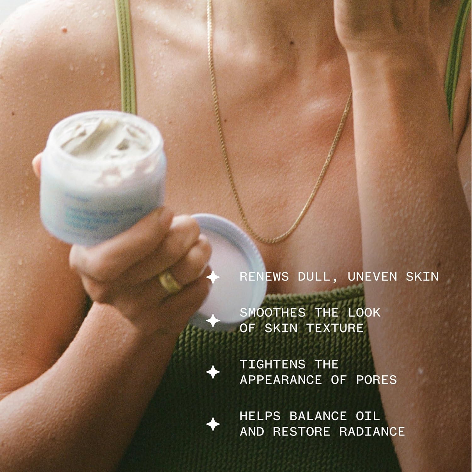 Ursa Major Green Slate Mineral Polish - Exfoliate & Renew Dull Skin | Vegan, Cruelty-Free | 3.88oz