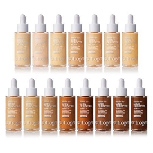 Neutrogena Healthy Skin Serum Foundation - Pro-Vitamin B5, Color Correcting, Light/Medium 02, 1 oz