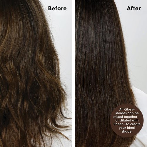 dpHUE Gloss+ Medium Brown Hair Color Treatment - Revives Fading Color - 8-12 Applications per Bottle