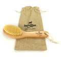 Tiger Tail Therapeutic Dry Brush for Body – Includes Carry Bag - Exfoliating Brush for Lymphatic Massage, Cellulite Appearance, Skin Rejuvenation, Dead Skin Cell Removal/Detox, Fascia Massage