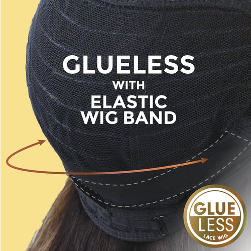 Sensationnel Butta Lace Precut Wigs - Unit 3 Glueless Extra Wide 5 Inch Deep Parting Synthetic Pre Tweezed Smaller Knot Hairline (1 JETBLACK)