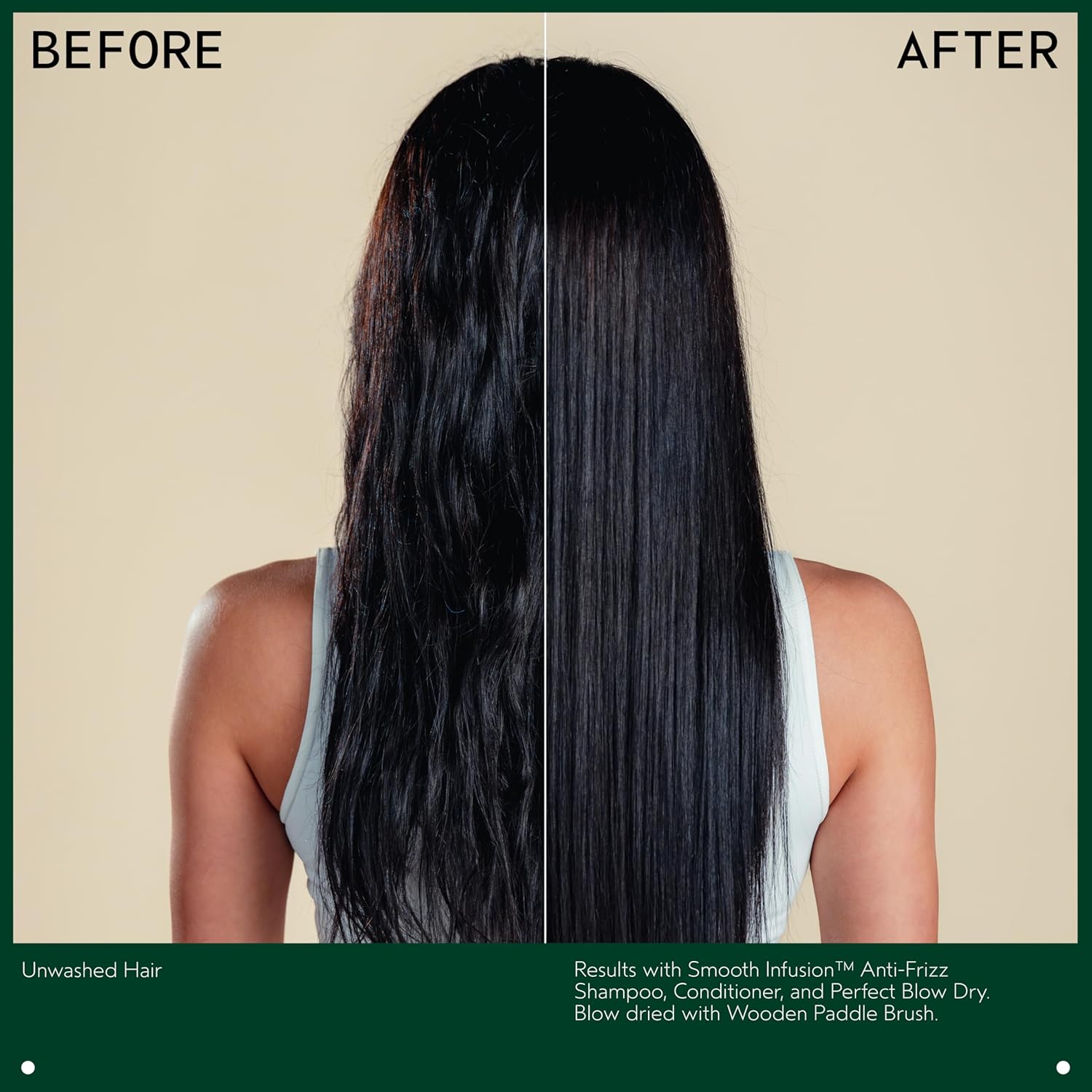Aveda Smooth Infusion Anti-Frizz Shampoo - Frizz Control & Humidity Protection | Silicone Free for Medium & Thick Hair