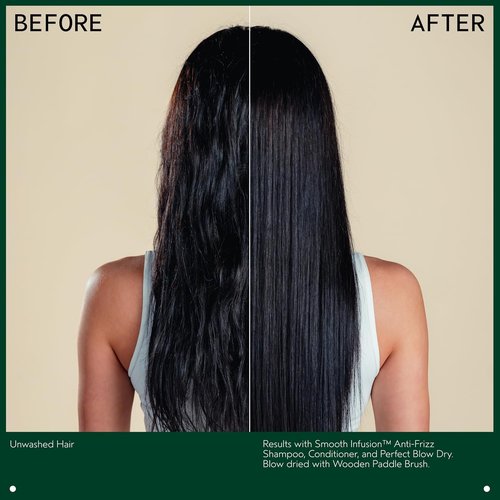 Aveda Smooth Infusion Perfect Blow Dry - Sleek Blowout Spray with 72-Hour Anti-Frizz Protection | Silicone-Free, 95% Naturally Derived