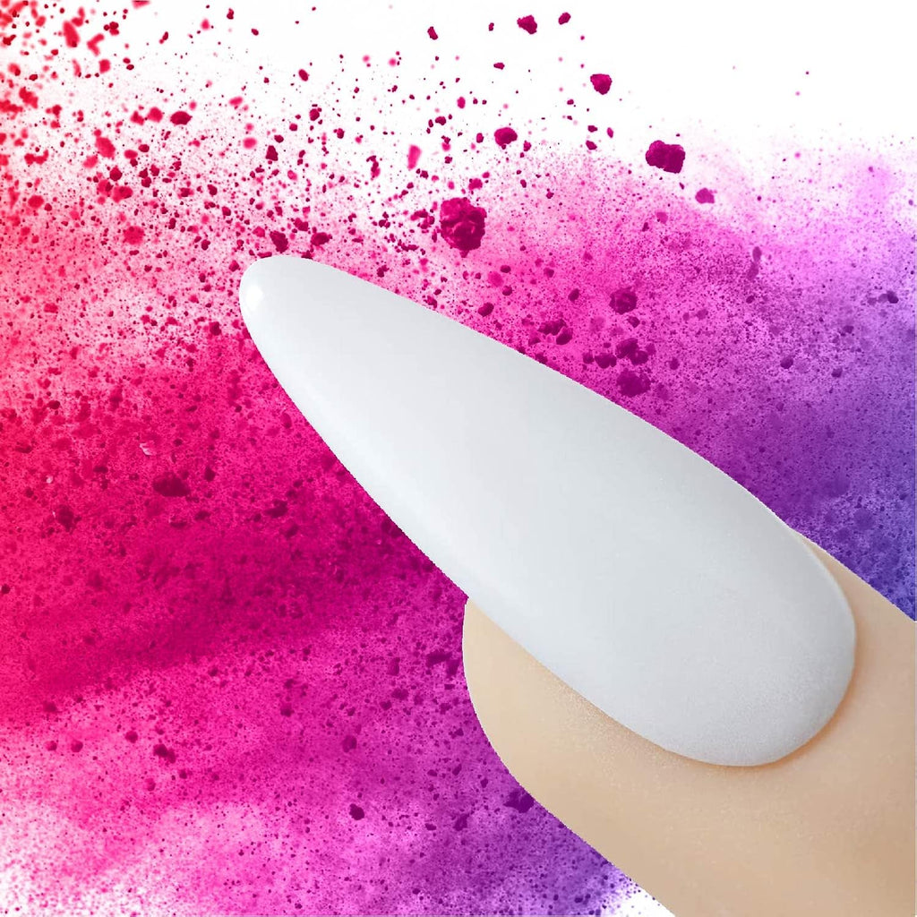 Young Nails Acrylic Speed Powder - Professional Self-Leveling Nail Powder in Clear, Nude, Pink & White, Sets in 60 Seconds
