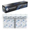 Saniderm Flex Tattoo Aftercare Bandage (New) (Personal Roll, 10.2 in x 2 yd) – Faster Tattoo Healing and Protection – Sterile, Waterproof, Flexible, Latex-Free, Tattoo Aftercare Wrap – Matte Finish