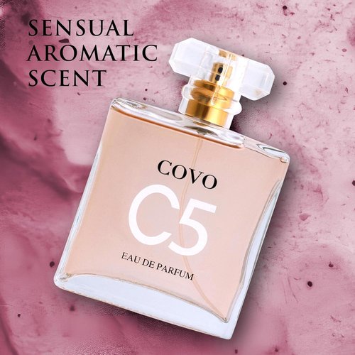 **Urban Collection Covo C5 Eau De Parfum for Women - 3.3 fl oz Floral Jasmine & May Rose Scent - Cruelty-Free Gift**