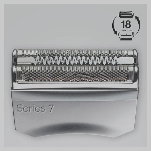 Braun Series 7 70S Electric Shaver Head Replacement Cassette & Clean Renew Refill Cartridges | Blue, 3 Count