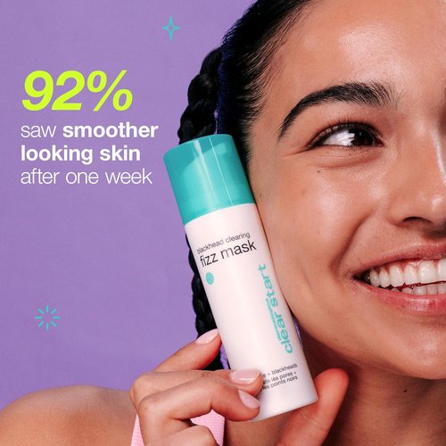 Dermalogica Clear Start Blackhead Clearing Fizz Mask - Purifying Pore Cleansing Mask with Kaolin Clay & Sulfur (1.7 Fl Oz)