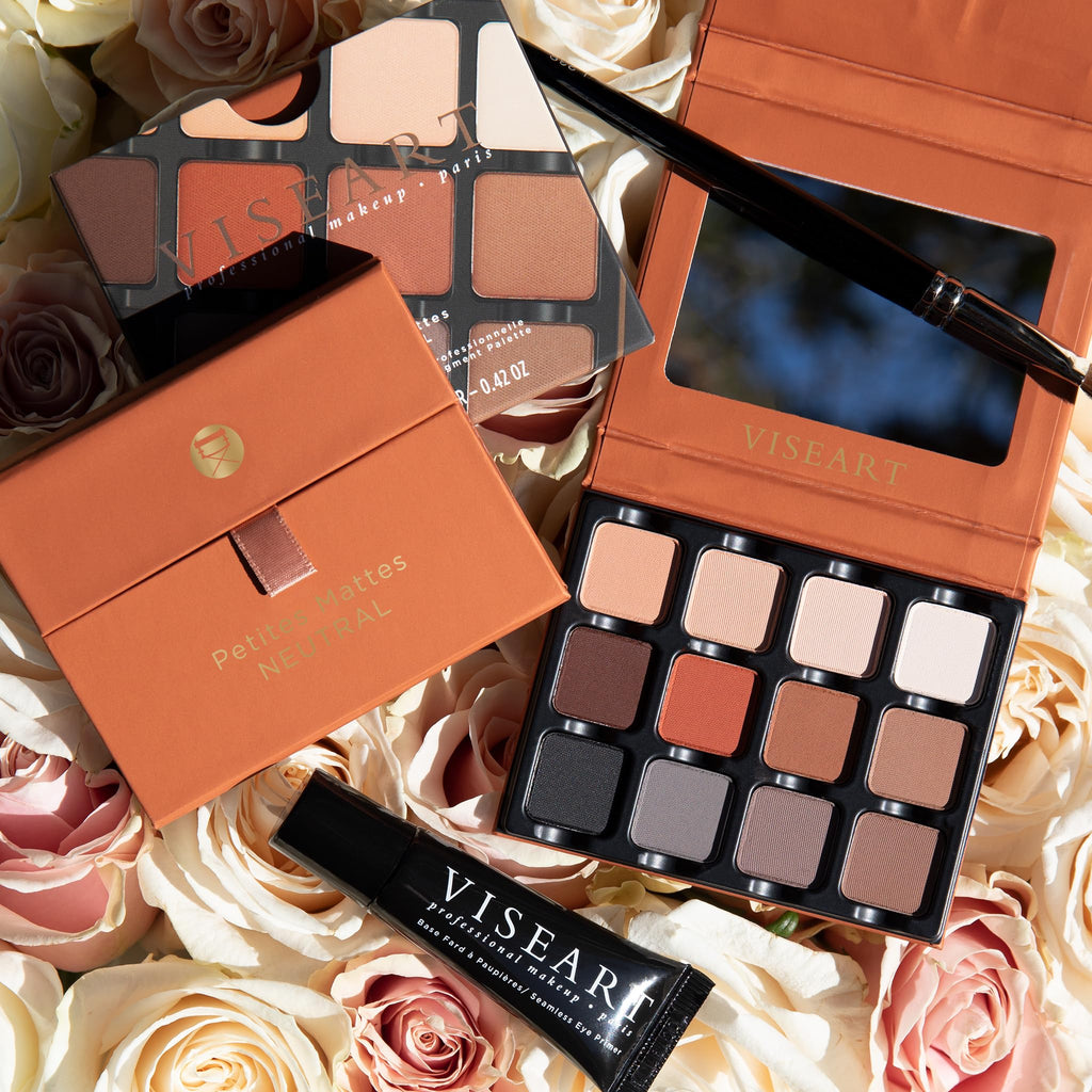 Viseart Paris Petites Pro Luxe Eyeshadow Makeup Palette (Neutral Mattes.)