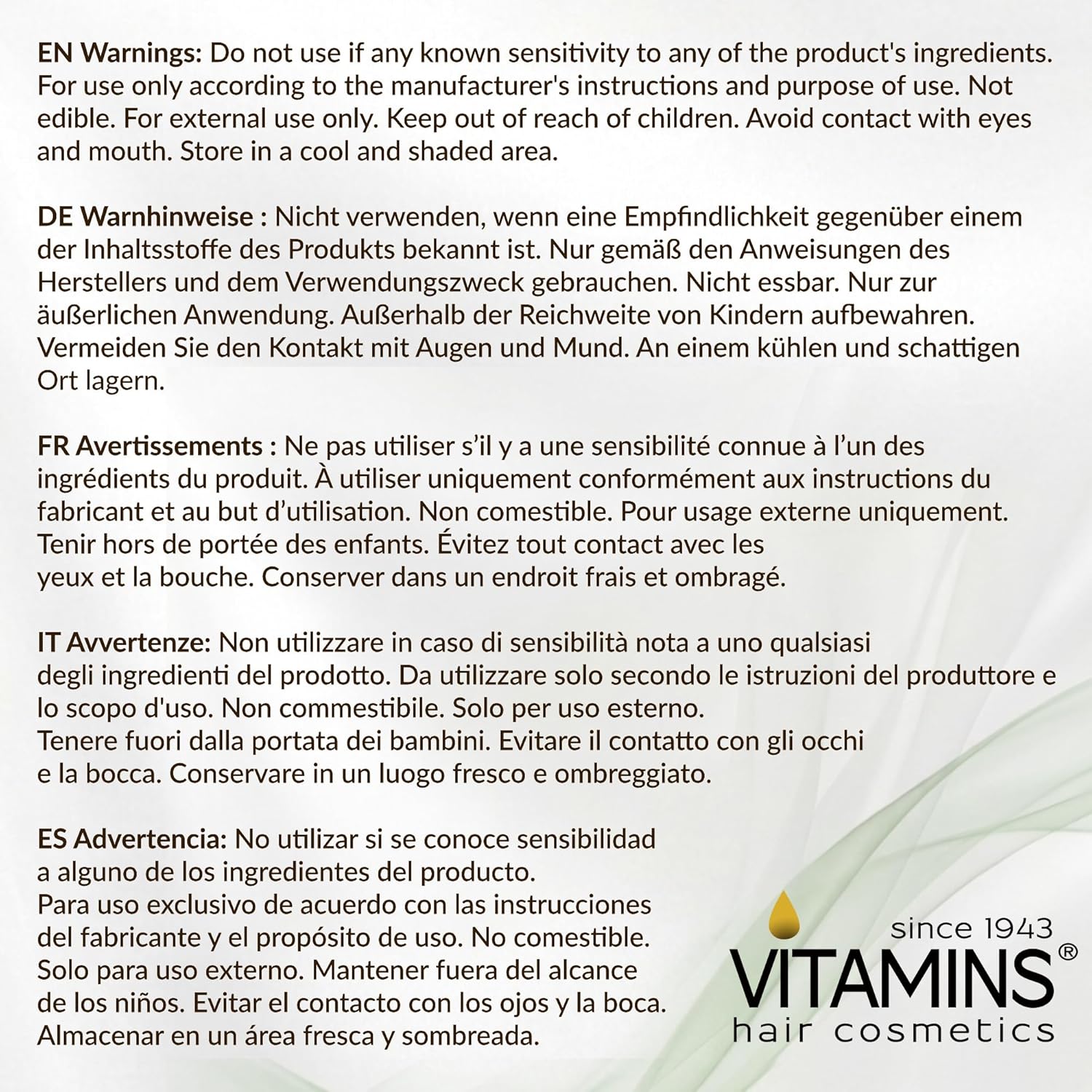 VITAMINS Keratin Hair Mask - Deep Conditioning Treatment for Dry, Damaged Hair | 13.5 Fl Oz